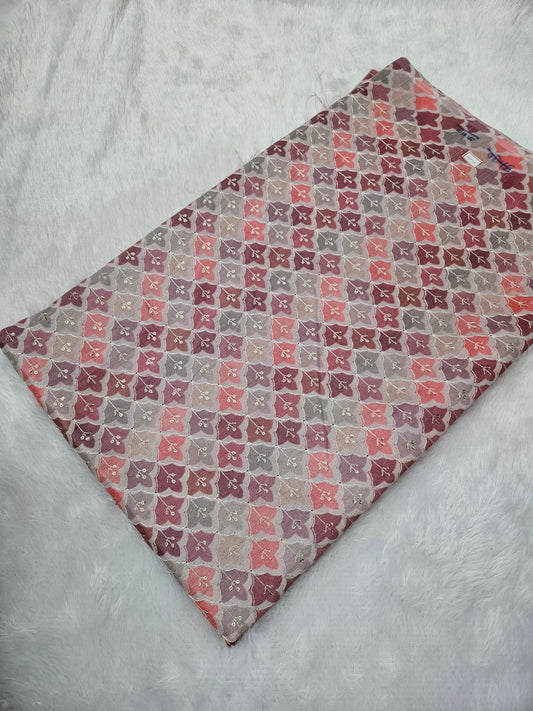5.50 Meters Silk Position Print Full Piece