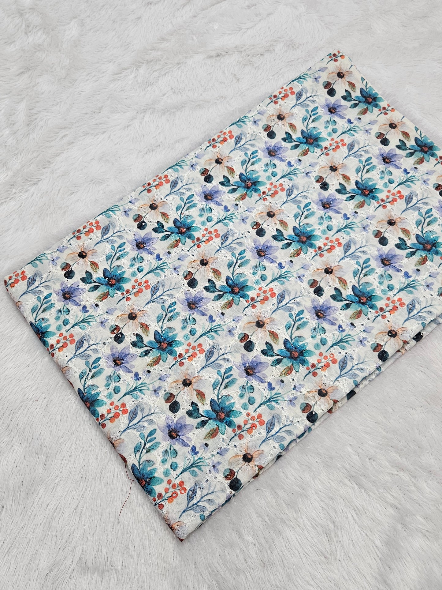 4.00 Meters Cotton Hakoba Digital Printed Fabric