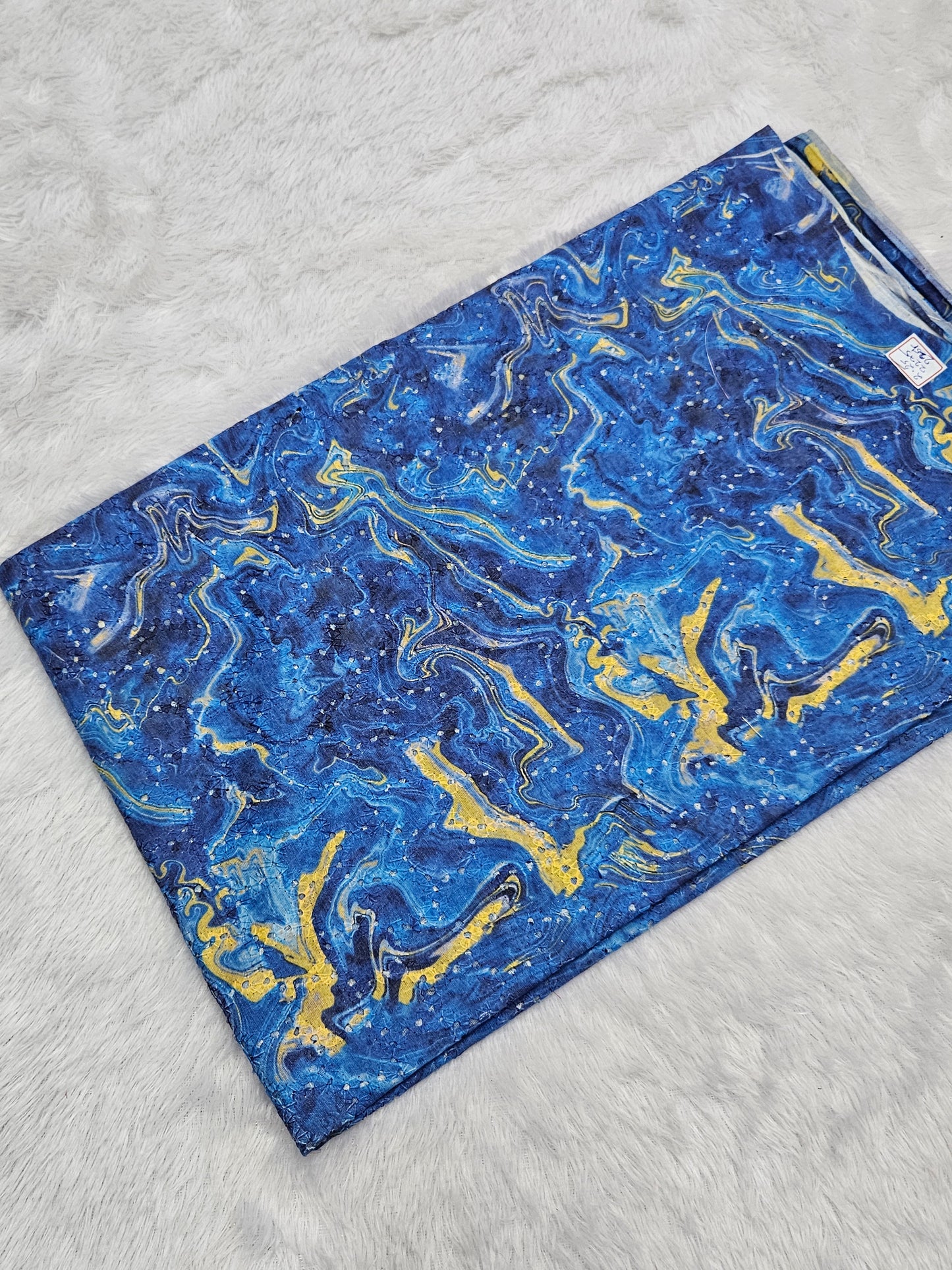 2.25 Meters Cotton Hakoba Digital Printed Fabric