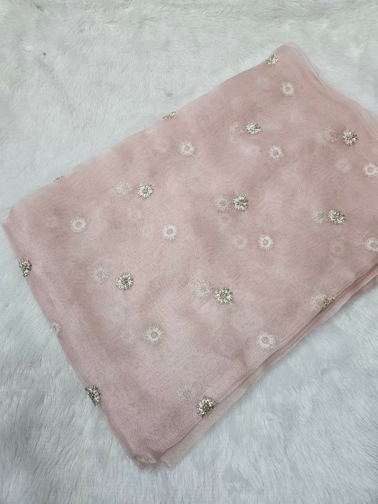 4.50 Meters Tissue Organza Cut Piece