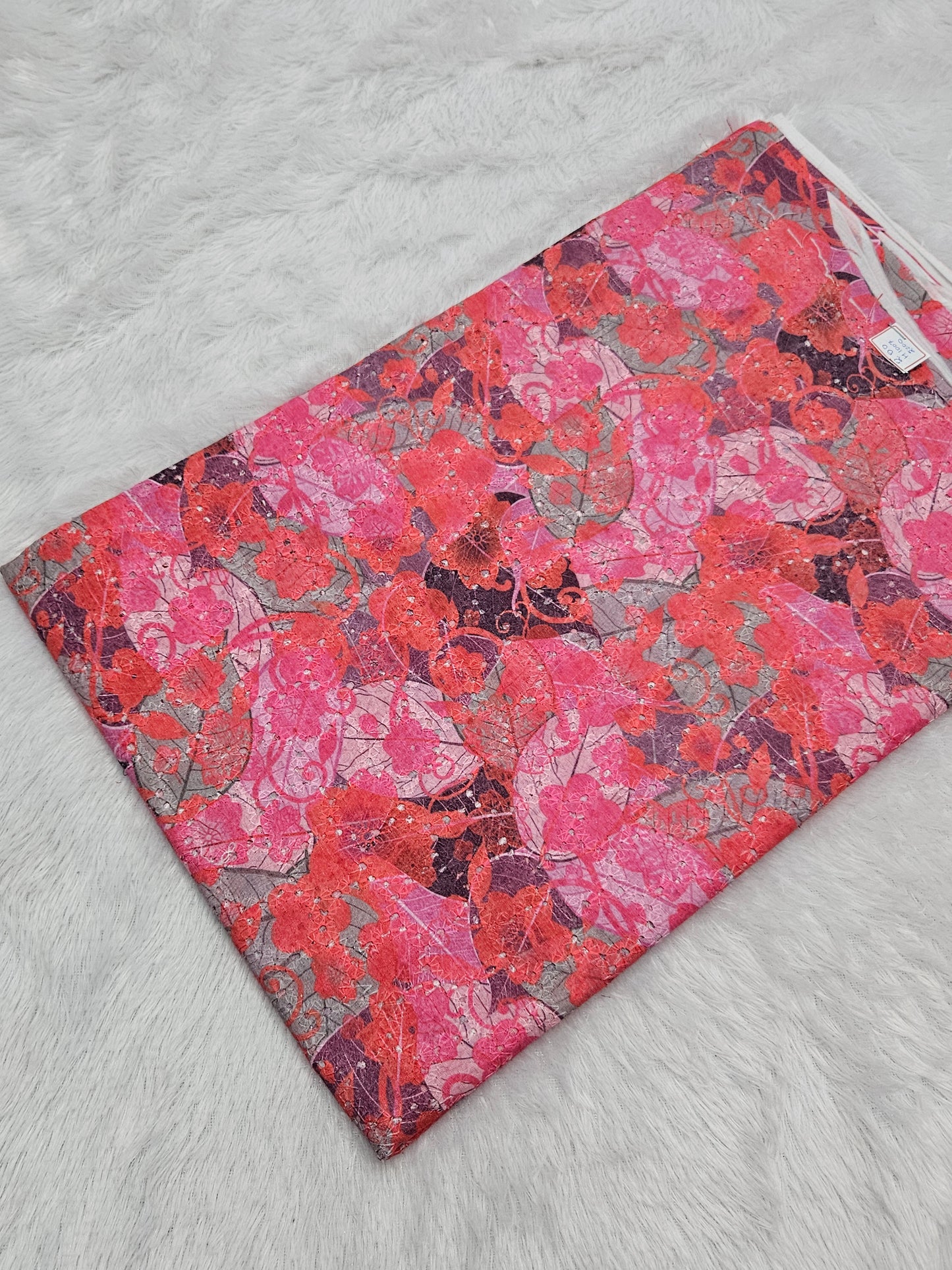 2.00 Meters Cotton Hakoba Digital Printed Fabric