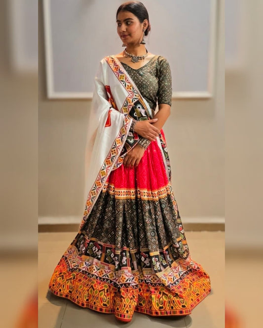 Bandhani Chaniya Choli