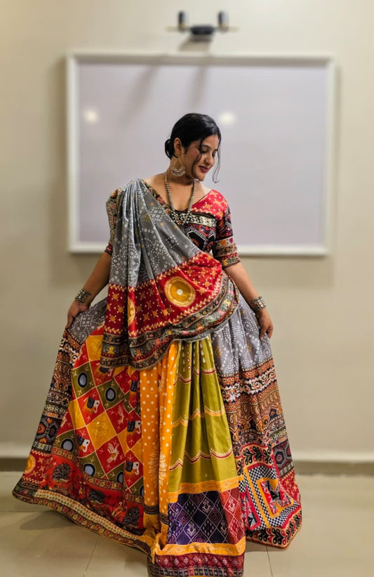 Kali Style Chaniya Choli